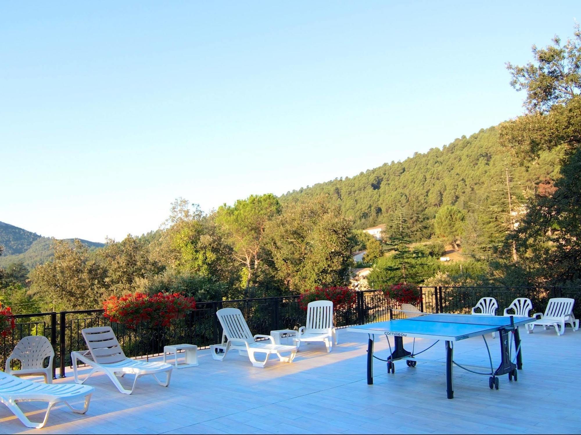 Logis Hotel La Porte des Cévennes Anduze Esterno foto